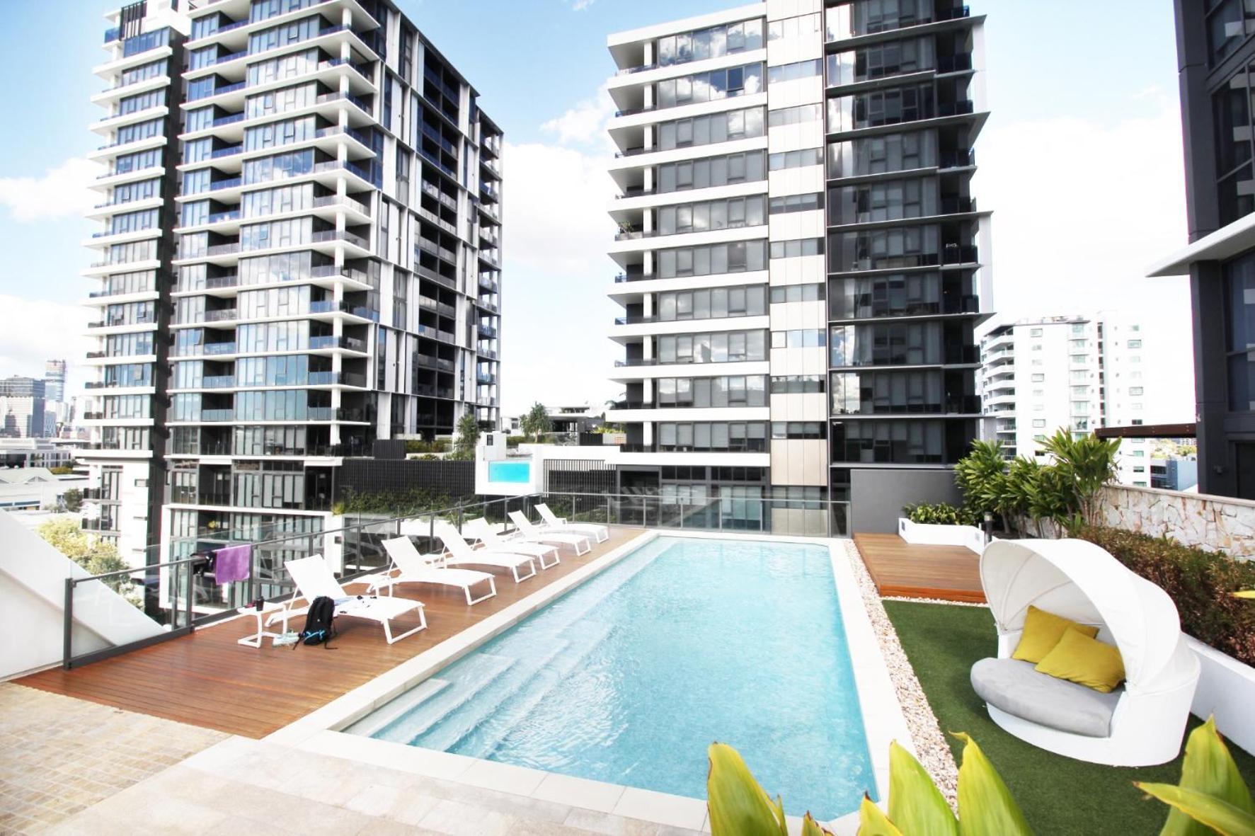 Hearty Milton Apartments Брисбен Экстерьер фото